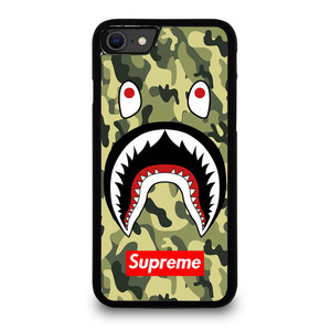 BAPE BATHING CAMO SHARK SUPREME iPhone SE 2020 Case Cover BAPE BATHING CAMO SHARK SUPREME iPhone SE 2020 Case Cover