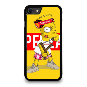 BART SIMPSON SUPREME HYPEBEAST iPhone SE 2020 Case Cover