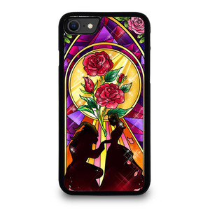 BEAUTY AND THE BEAST ROSE FLAWER iPhone SE 2020 Case Cover