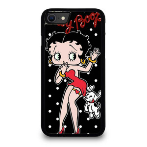 BETTY BOOP POLKA DOT CARTOON iPhone SE 2020 Case Cover BETTY BOOP POLKA DOT CARTOON iPhone SE 2020 Case Cover