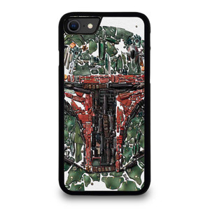 BOBA FETT STAR WARS MOZAIC iPhone SE 2020 Case Cover BOBA FETT STAR WARS MOZAIC iPhone SE 2020 Case Cover