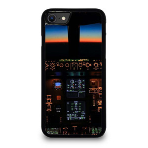 BOEING PLANE COCKPIT iPhone SE 2020 Case Cover BOEING PLANE COCKPIT iPhone SE 2020 Case Cover