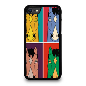 BOJACK HORSEMAN COLORFULL COLLAGE iPhone SE 2020 Case Cover BOJACK HORSEMAN COLORFULL COLLAGE iPhone SE 2020 Case Cover