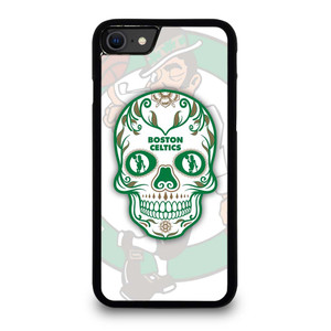 BOSTON CELTICS BASKET SKULL iPhone SE 2020 Case Cover BOSTON CELTICS BASKET SKULL iPhone SE 2020 Case Cover