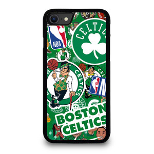 BOSTON CELTICS NBA STICKER BOMB iPhone SE 2020 Case Cover BOSTON CELTICS NBA STICKER BOMB iPhone SE 2020 Case Cover