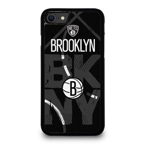 BROOKLYN NETS BASEBALL LOGO NBA iPhone SE 2020 Case Cover