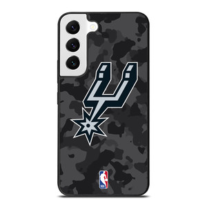 SAN ANTONIO SPURS BLACK CAMO Samsung Galaxy S22 Case Cover