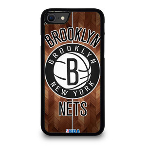 BROOKLYN NETS WOODEN LOGO iPhone SE 2020 Case Cover