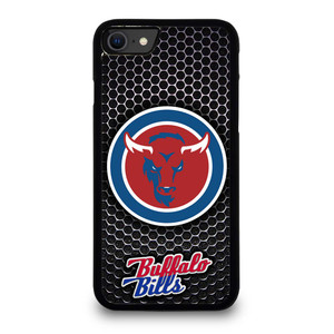 BUFFALO BILLS METAL LOGO iPhone SE 2020 Case Cover