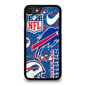 BUFFALO BILLS NFL STICKER BOMB iPhone SE 2020 Case Cover