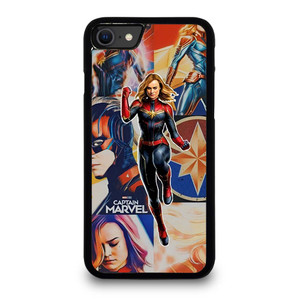 CAPTAIN MARVEL SUPER HERO COLLAGE iPhone SE 2020 Case Cover