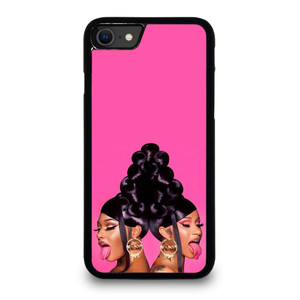 CARDI B FT MEGAN THEE WAP iPhone SE 2020 Case Cover CARDI B FT MEGAN THEE WAP iPhone SE 2020 Case Cover