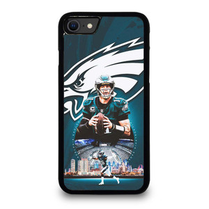 CARSON WENTZ PHILADELPHIA EAGLES NFL iPhone SE 2020 Case Cover CARSON WENTZ PHILADELPHIA EAGLES NFL iPhone SE 2020 Case Cover