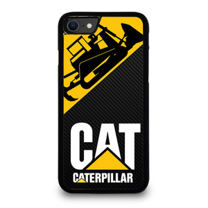 CATERPILLAR CAT BULLDOZER CARBON iPhone SE 2020 Case Cover CATERPILLAR CAT BULLDOZER CARBON iPhone SE 2020 Case Cover