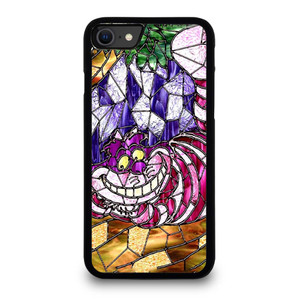 CHESHIRE CAT STAINED GLASS iPhone SE 2020 Case Cover