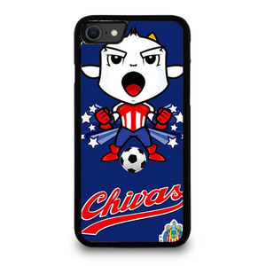 CHIVAS DE GUADALAJARA FOOTBALL MASCOT iPhone SE 2020 Case Cover CHIVAS DE GUADALAJARA FOOTBALL MASCOT iPhone SE 2020 Case Cover