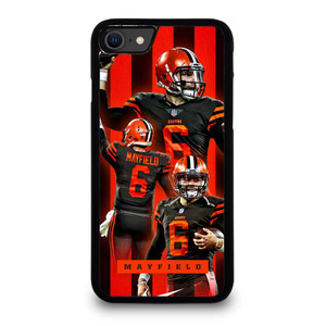 CLEVELAND BROWNS BAKER MAYFIELD 6 iPhone SE 2020 Case Cover CLEVELAND BROWNS BAKER MAYFIELD 6 iPhone SE 2020 Case Cover