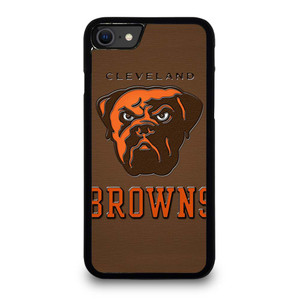 CLEVELAND BROWNS DOG NFL MASCOT iPhone SE 2020 Case Cover CLEVELAND BROWNS DOG NFL MASCOT iPhone SE 2020 Case Cover