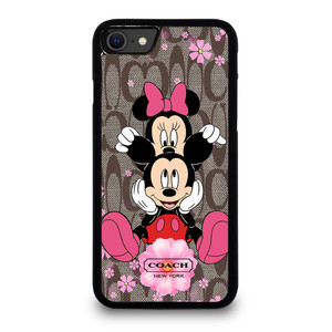 COACH MICKEY and MINNIE MOUSE iPhone SE 2020 Case Cover