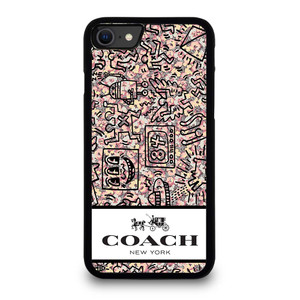 COACH NEW YORK ABSTRACK iPhone SE 2020 Case Cover COACH NEW YORK ABSTRACK iPhone SE 2020 Case Cover