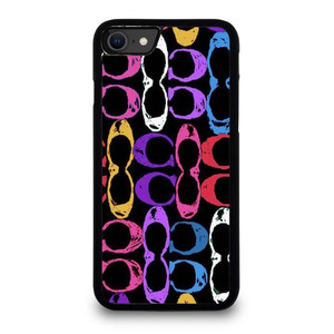 COACH NEW YORK ART LOGO iPhone SE 2020 Case Cover