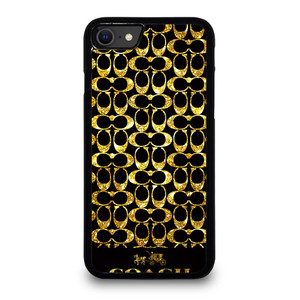 COACH NEW YORK GOLD iPhone SE 2020 Case Cover COACH NEW YORK GOLD iPhone SE 2020 Case Cover