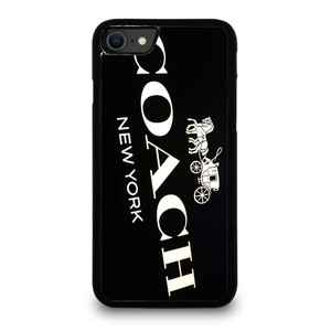 COACH NEW YORK LOGO 3 iPhone SE 2020 Case Cover