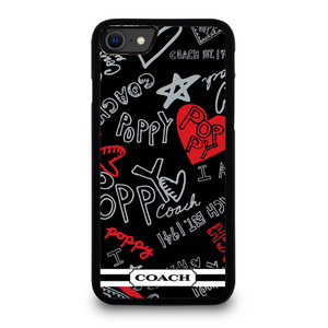 COACH NEW YORK POPPY iPhone SE 2020 Case Cover
