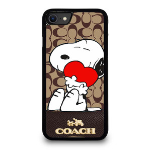 COACH NEW YORK SNOOPY iPhone SE 2020 Case Cover