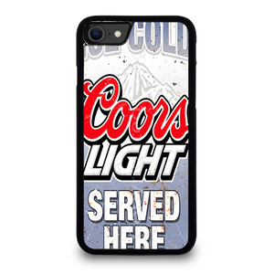 COORS LIGHT BEER ICE GOLD iPhone SE 2020 Case Cover