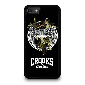 CROOKS AND CASTLES BANDANA SYMBOL iPhone SE 2020 Case Cover