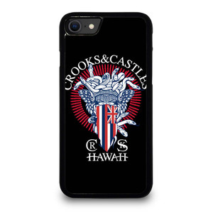 CROOKS AND CASTLES HAWAII LOGO iPhone SE 2020 Case Cover CROOKS AND CASTLES HAWAII LOGO iPhone SE 2020 Case Cover