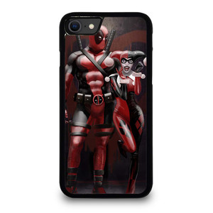 DEADPOOL HARLEY QUINN ANTI HERO iPhone SE 2020 Case Cover DEADPOOL HARLEY QUINN ANTI HERO iPhone SE 2020 Case Cover
