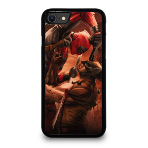 DEADPOOL VS WOLVERINE MARVEL iPhone SE 2020 Case Cover DEADPOOL VS WOLVERINE MARVEL iPhone SE 2020 Case Cover