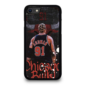 DENNIS RODMAN CHICAGO BULLS RETRO iPhone SE 2020 Case Cover DENNIS RODMAN CHICAGO BULLS RETRO iPhone SE 2020 Case Cover