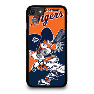 DETROIT TIGERS MASCOT MLB LOGO iPhone SE 2020 Case Cover
