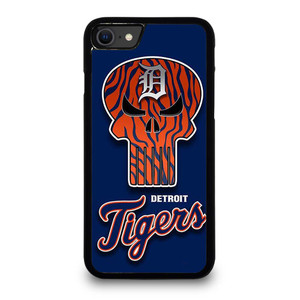 DETROIT TIGERS SKULL LOGO iPhone SE 2020 Case Cover