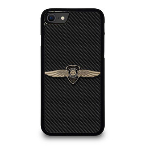 DODGE CAR BROTHERS BAGDE CARBON iPhone SE 2020 Case Cover