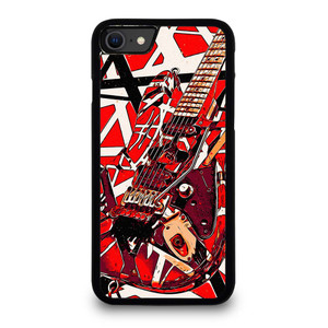 EDDIE VAN HALEN GUITAR ART iPhone SE 2020 Case Cover