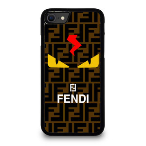 FENDI ROMA EYES LOGO 2 iPhone SE 2020 Case Cover