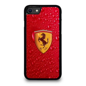 FERRARI DROP WATER RED iPhone SE 2020 Case Cover