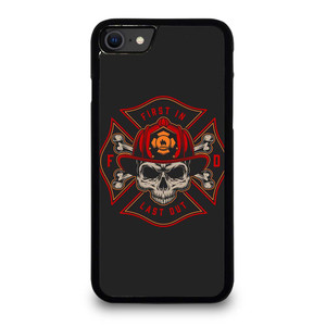 FIREFIGHTER FIREMAN SKULL LOGO iPhone SE 2020 Case Cover
