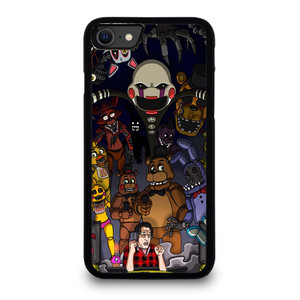 FIVE NIGHTS AT FREDDY'S ALL CHARACTERS iPhone SE 2020 Case Cover