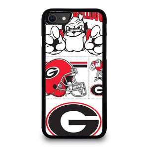 GEORGIA BULLDOGS STICKER COLLECTION iPhone SE 2020 Case Cover GEORGIA BULLDOGS STICKER COLLECTION iPhone SE 2020 Case Cover