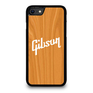 GIBSON GUITAR WOODEN LOGO 2 iPhone SE 2020 Case Cover
