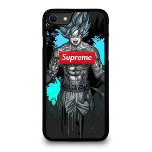 GOKU SUPREME SPLASH PAINT EFFECT iPhone SE 2020 Case Cover