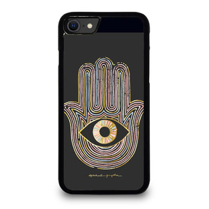 HAMSA EVIL EYE HAND OF FATIMA LOGO iPhone SE 2020 Case Cover