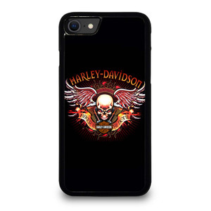 HARLEY DAVIDSON WING SKULL LOGO iPhone SE 2020 Case Cover