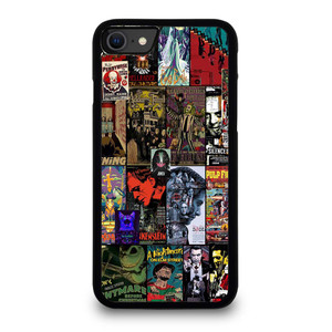 HORROR MOVIE COLLAGE iPhone SE 2020 Case Cover
