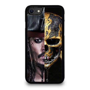 JACK SPARROW PIRATES OF THE CARIBBEAN SKULL iPhone SE 2020 Case Cover